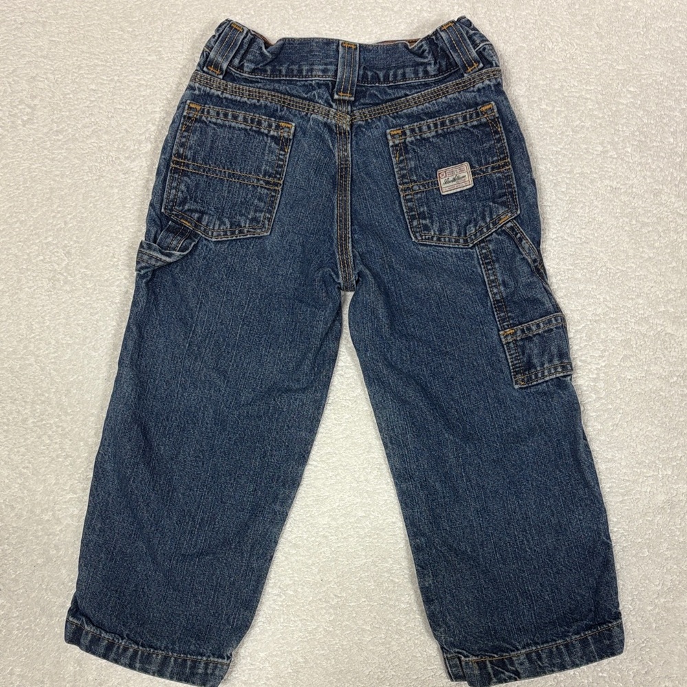 Vintage Levi’s Signature Blue Kids cotton Cargo Jeans 5 reg